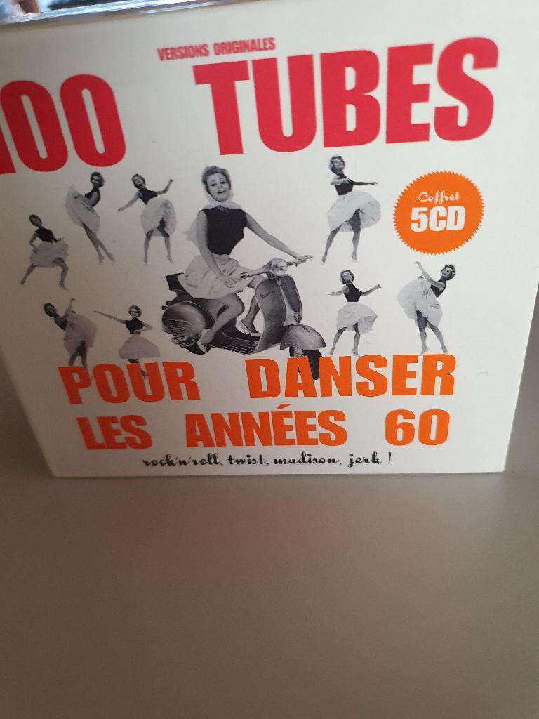 100 hits om te dansen uit de jaren 60 5 cd, Ophalen of Verzenden, Zo goed als nieuw, Boxset