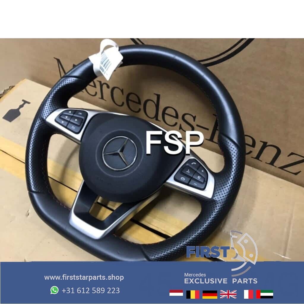 AMG STUUR + AIRBAG Mercedes A B C CLA CLS E GLA GLC GLE S Kl, Auto-onderdelen, Interieur en Bekleding, Gebruikt, -, Ophalen of Verzenden