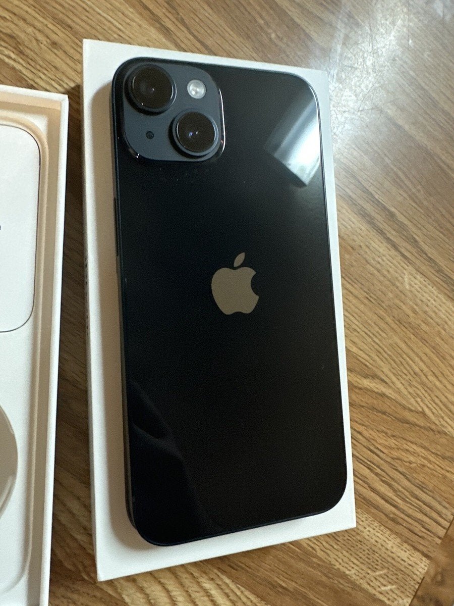 iPhone 14, 128gb zwart 99% batterij of ruil, Ophalen, 99 %, 128 GB, Zwart