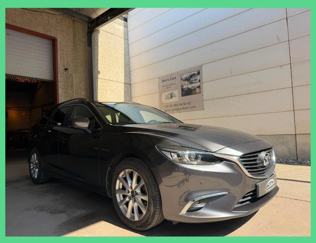 Mazda 6 2.0i Break SKYACTIV-G 163pk Premium Edition *GPS/AC*, Autos, Mazda, Argent ou Gris, Achat, 139 g/km, Euro 6