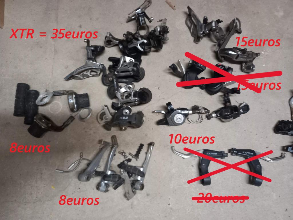 XTR -   Hope  - Klein  -  Spinergy  - Crossmax -  oldschool, Enlèvement ou Envoi