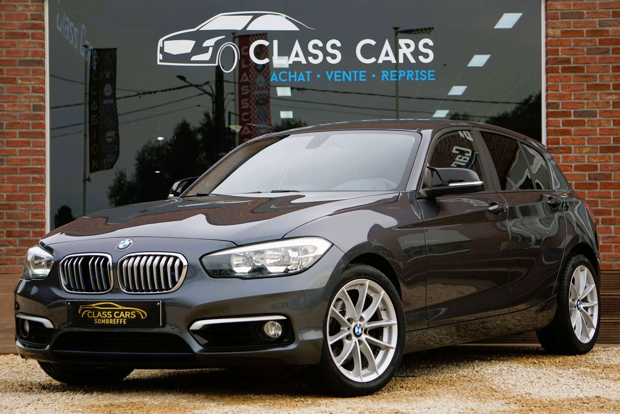 BMW 1 Serie 118 dA BOÎTE AUTO / GPS / SIÈGES CHAUFFANTS /, Cuir, Achat, 110 kW, Entreprise