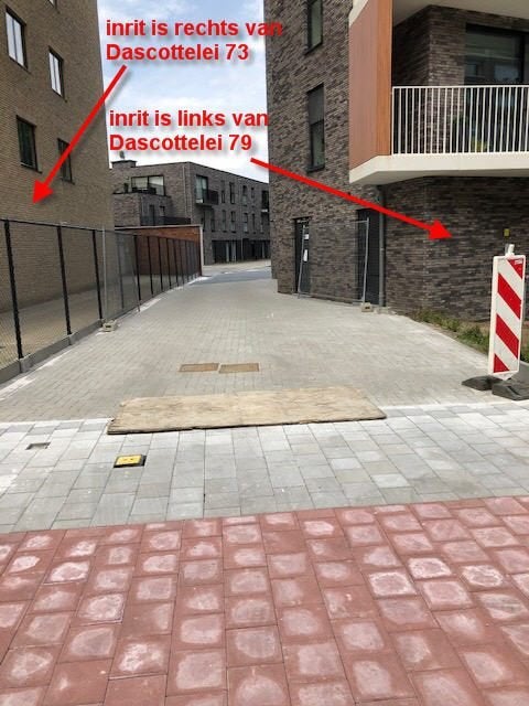 Autostaanplaats Deurne Dascottelei 75in  nw residentie op -1, Anvers (ville)