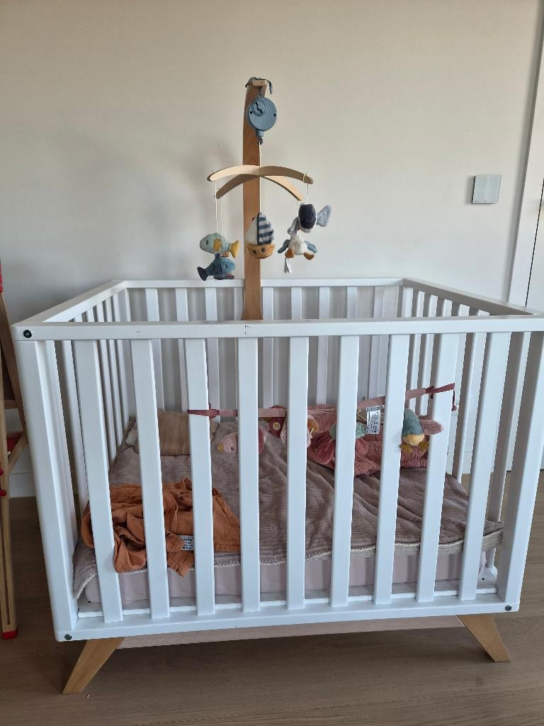 Verstelbaar baby park, Kinderen en Baby's, Ophalen, Zo goed als nieuw, Vierkant, In hoogte verstelbaar