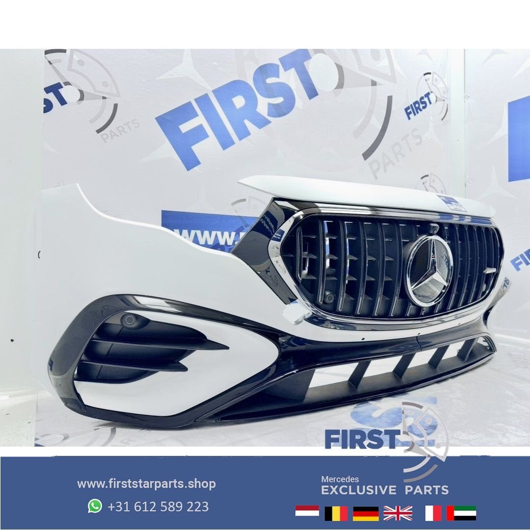 W214 E53 AMG BUMPER COMPLEET origineel MERCEDES E KLASSE VOO, Gebruikt, -, Voor, Ophalen of Verzenden