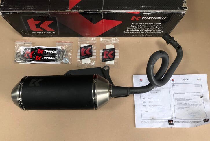 Piaggio zip Uitlaat Turbokit G-Max, Ophalen of Verzenden, Zo goed als nieuw, Uitlaat, Overige merken