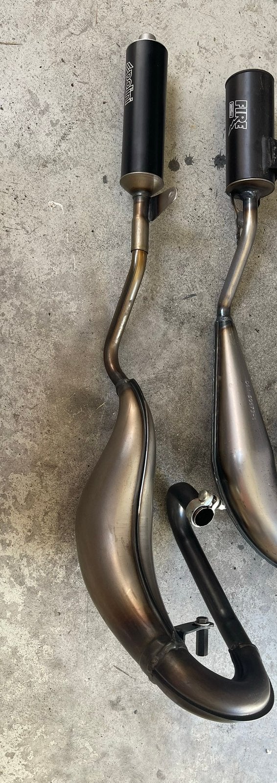 Polini top one piaggio ciao uitlaten, Fietsen en Brommers, Ophalen