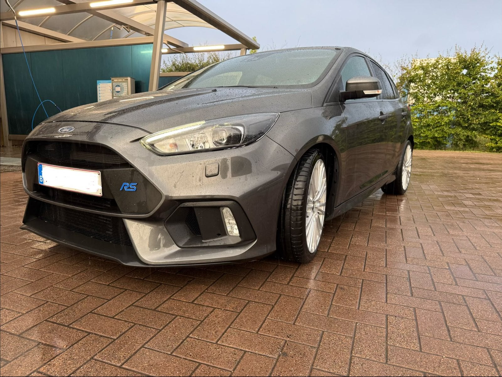Ford Focus Rs à l'état neuf, premier propriétaire, Autos, Focus, Argent ou Gris, Achat, Euro 6