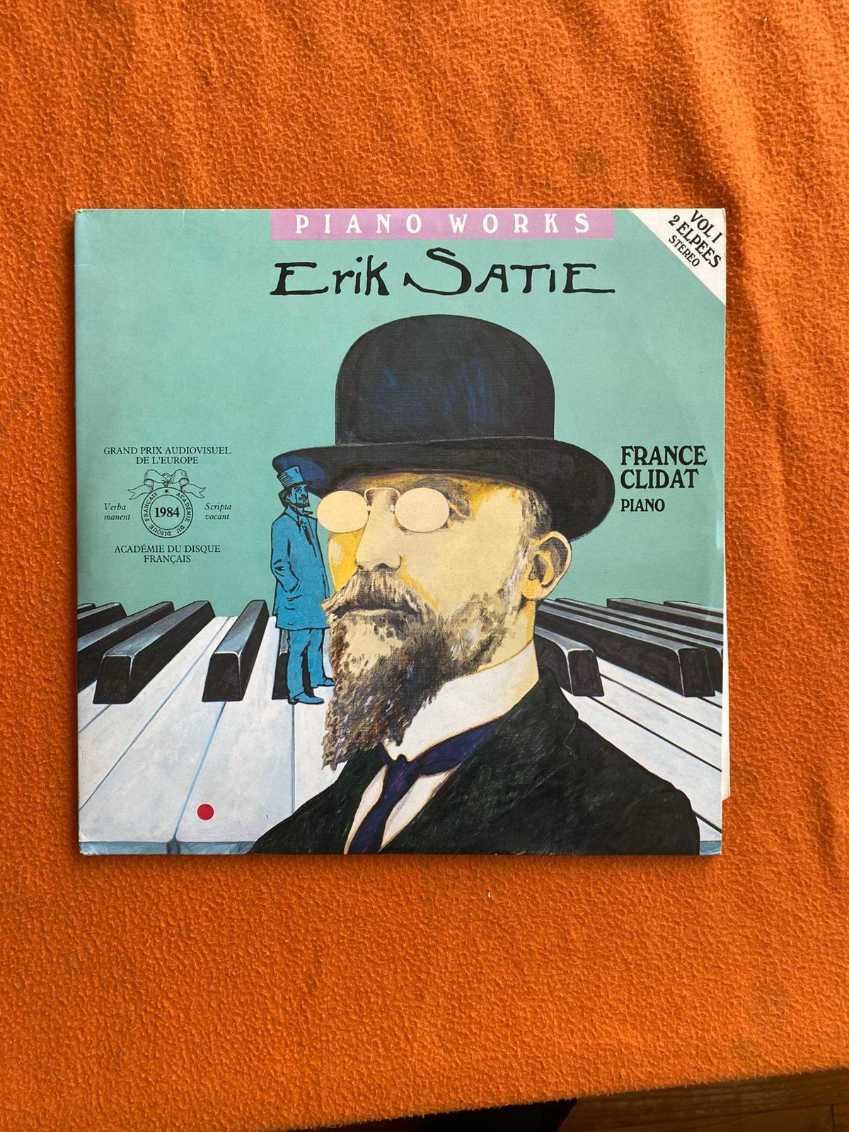 Erik Satie, Cd's en Dvd's, Ophalen of Verzenden, Zo goed als nieuw, LP
