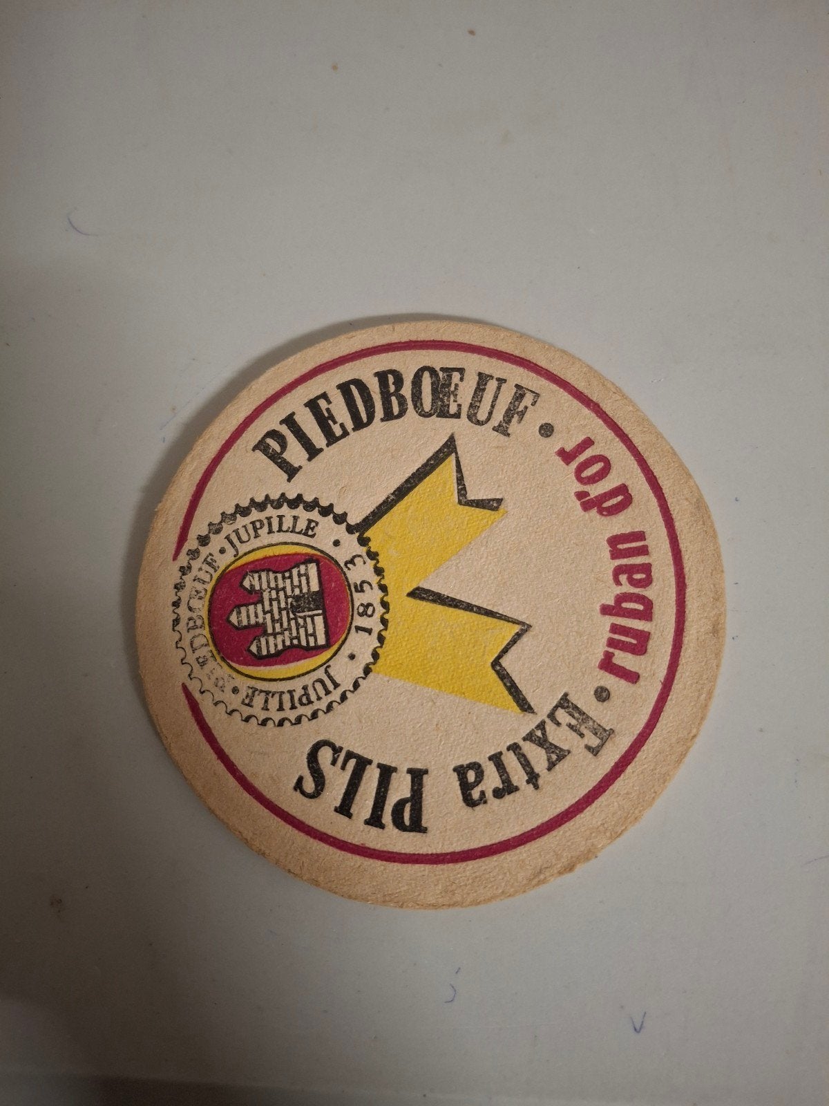 vieux tapis à bière Piedboeuf, Enlèvement ou Envoi