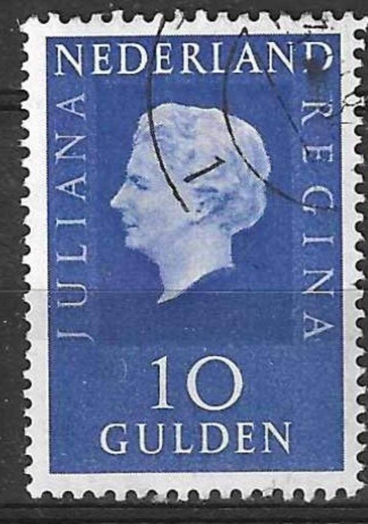 Nederland 1969/1971 - Yvert 885B - Koningin Juliana (ST), Verzenden, Gestempeld