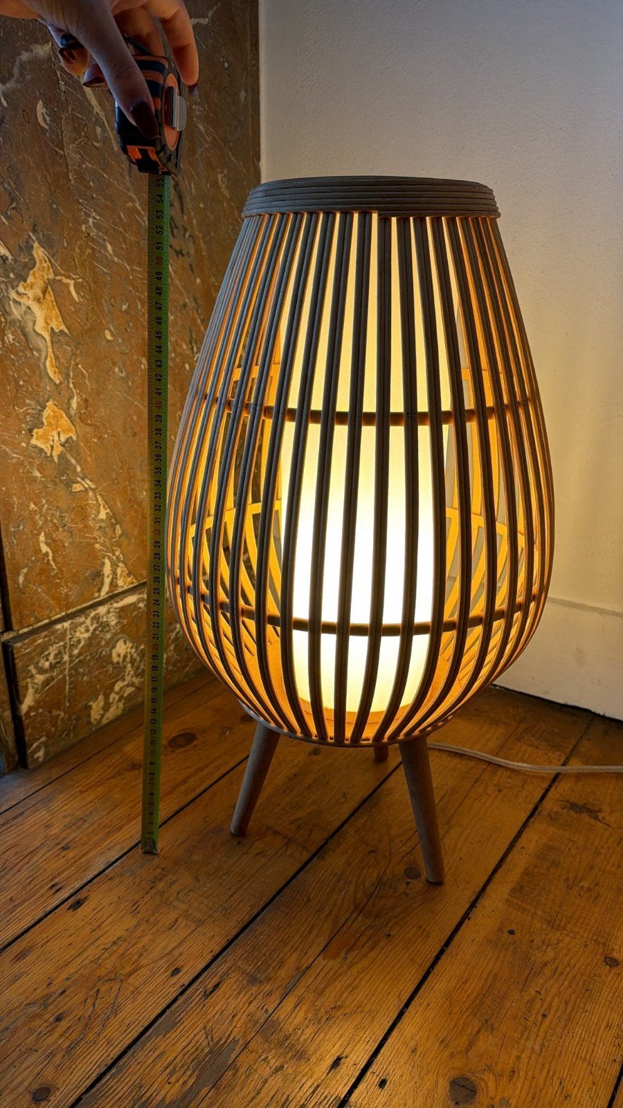 Magnifique lampadaire, Enlèvement