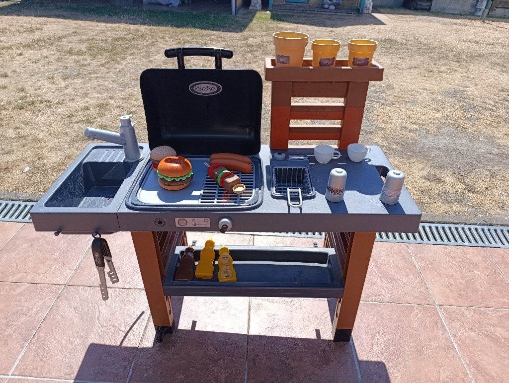 speelgoed barbeque, Kinderen en Baby's, Speelgoed | Speelkeukens, Ophalen, Gebruikt
