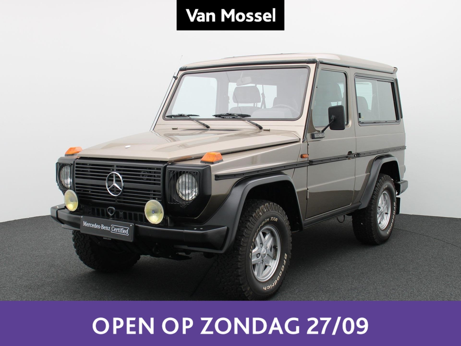 Mercedes-Benz G-Klasse/Classe G 280 GE CONSIGNATIE, Auto's, Automaat, Dealer onderhouden, Stof, Gebruikt