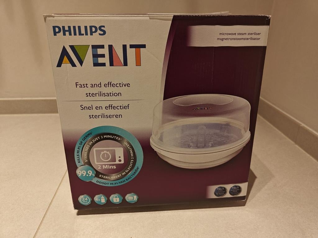 Sterilisatie van flesjes, tuutjes en al het ander babygerief, Kinderen en Baby's, Ophalen, Zo goed als nieuw, Sterilisator