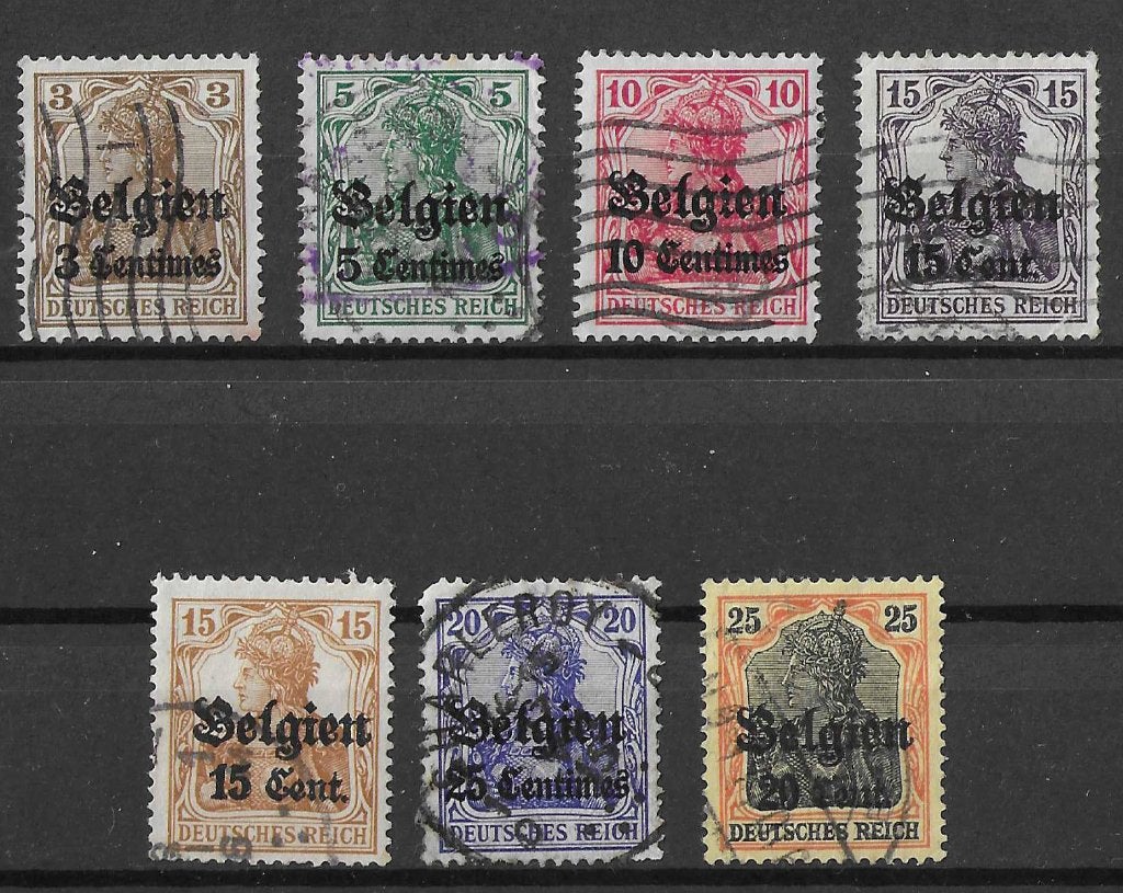 Belgische postzegels  -  OC 11/18, Postzegels en Munten, Verzenden, Gestempeld