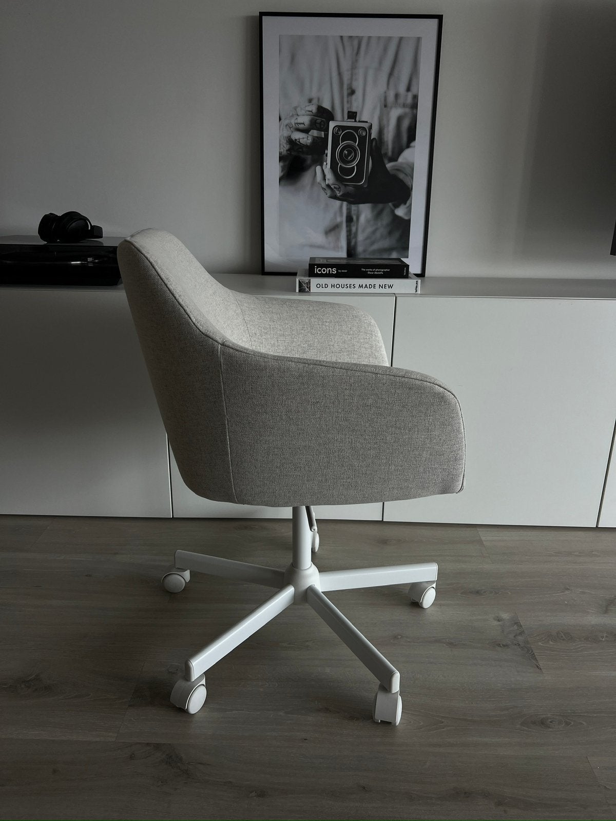 Bureaustoel Ikea, Ophalen, Zo goed als nieuw, Beige, Bureaustoel