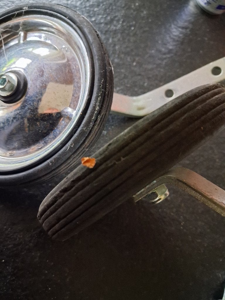 Zijwieltjes,in nieuw staat, Ophalen, Zo goed als nieuw, Minder dan 16 inch, Zijwieltjes