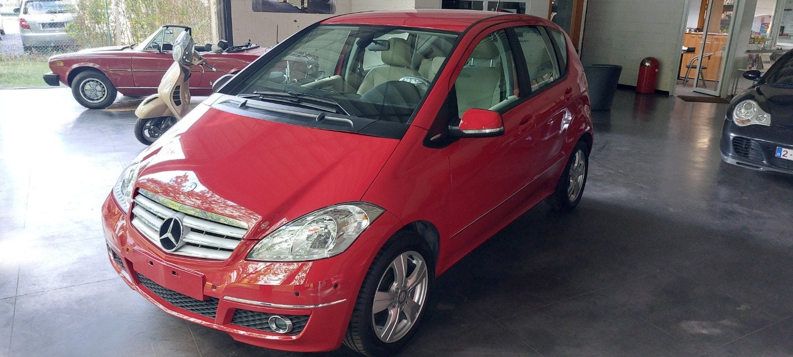 Mercedes A160 essence, Autos, Achat, Particulier, Cuir, Rouge