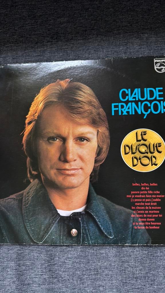 Claude Francois disque d’or, CD & DVD, Enlèvement ou Envoi, Utilisé