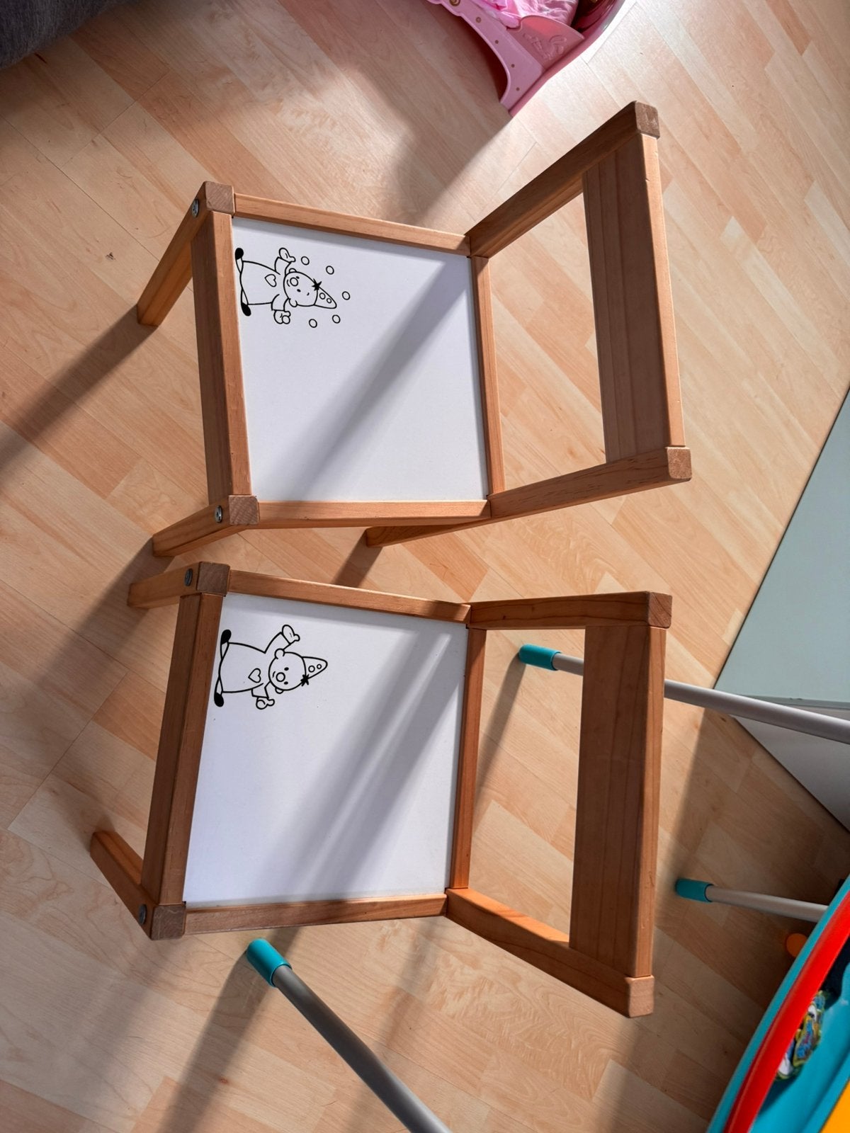 Ikea tafeltje en stoelen kinderen, Kinderen en Baby's, Ophalen, Zo goed als nieuw, Stoel(en)