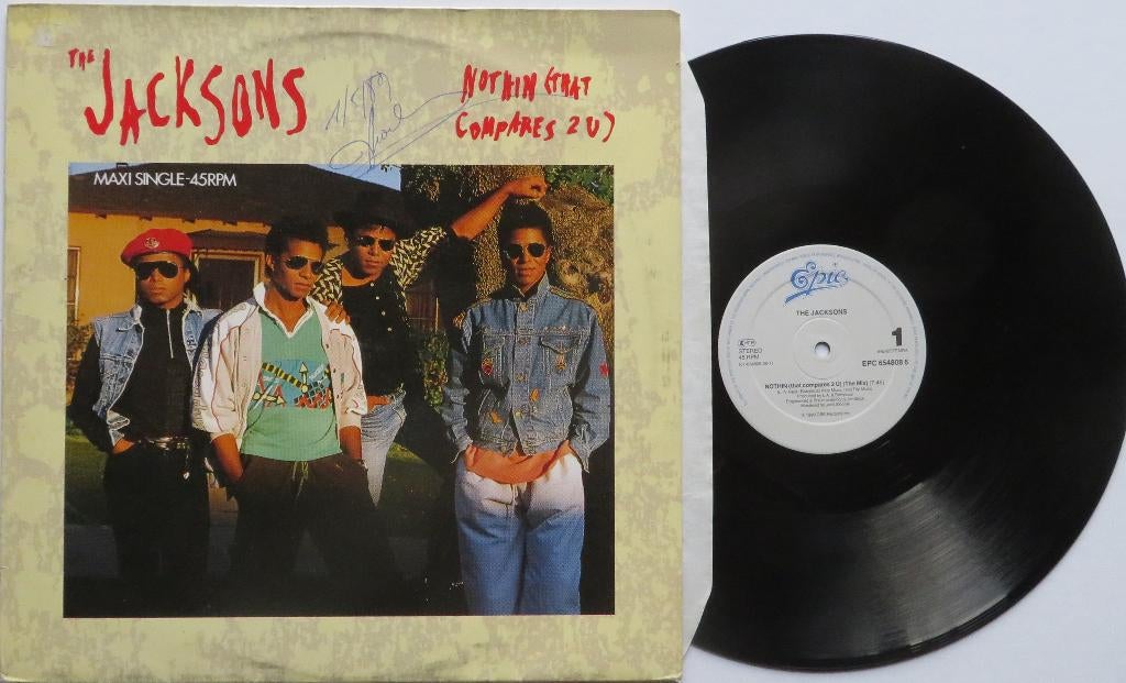 The Jacksons - Nothing (ça compare 2 U). Maxi, CD & DVD, Vinyles | Dance & House, 12 pouces, Enlèvement ou Envoi, 1980 - 1989