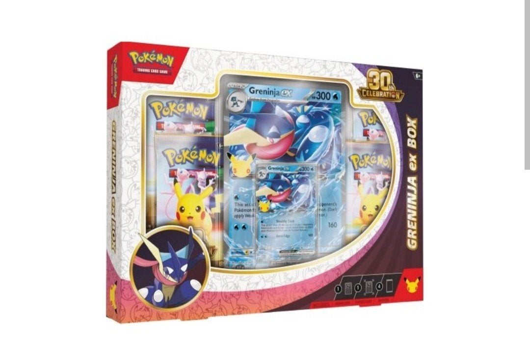 Pokémon TCG 30th Celebration Greninja ex Box, Ophalen of Verzenden