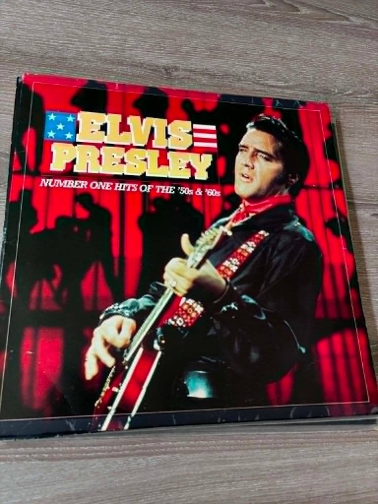 Elvis lp, number one hits of the '50s & '60s, Readers digest, Cd's en Dvd's, LP, Ophalen of Verzenden, Zo goed als nieuw, Beschermende buitenhoes