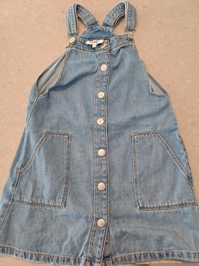 Jeans Overgooier-Kleedje, Ophalen, Fish & Chips, Meisje, Zo goed als nieuw