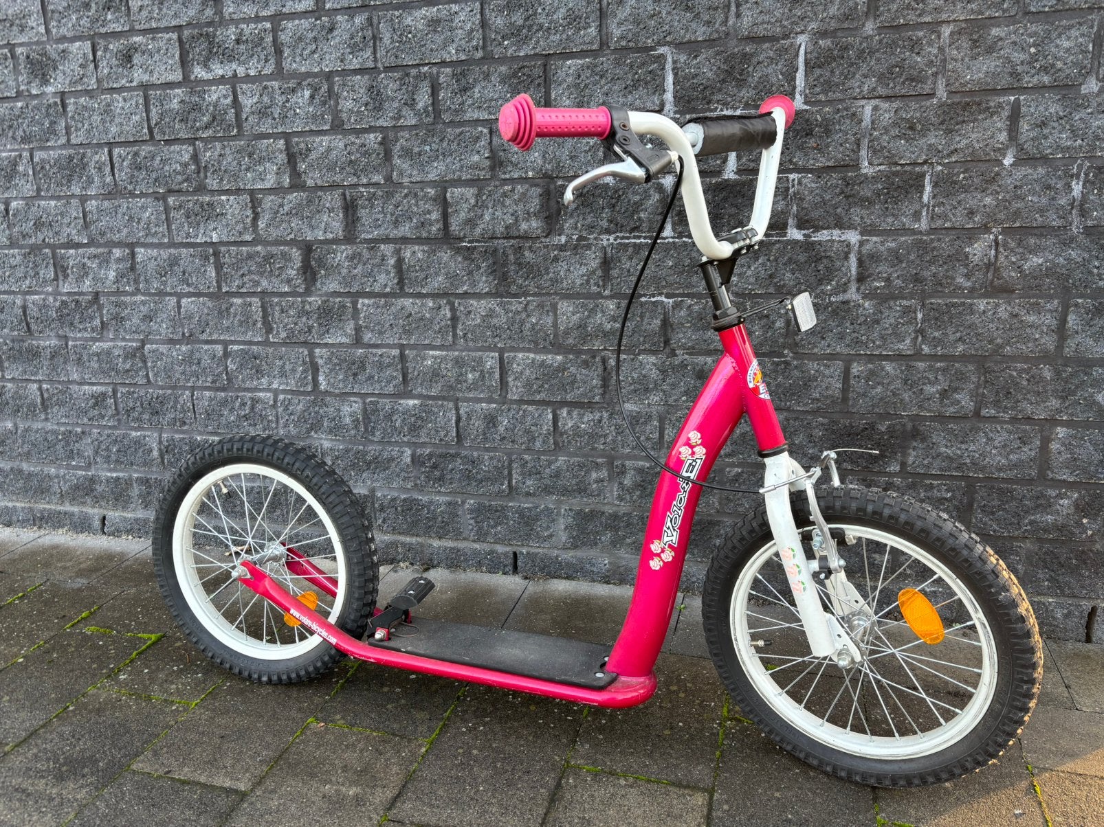 Trottinette pour enfants de la marque « Volare » rose., Vélos & Vélomoteurs, Trottinettes, Enlèvement, Utilisé, Step simple