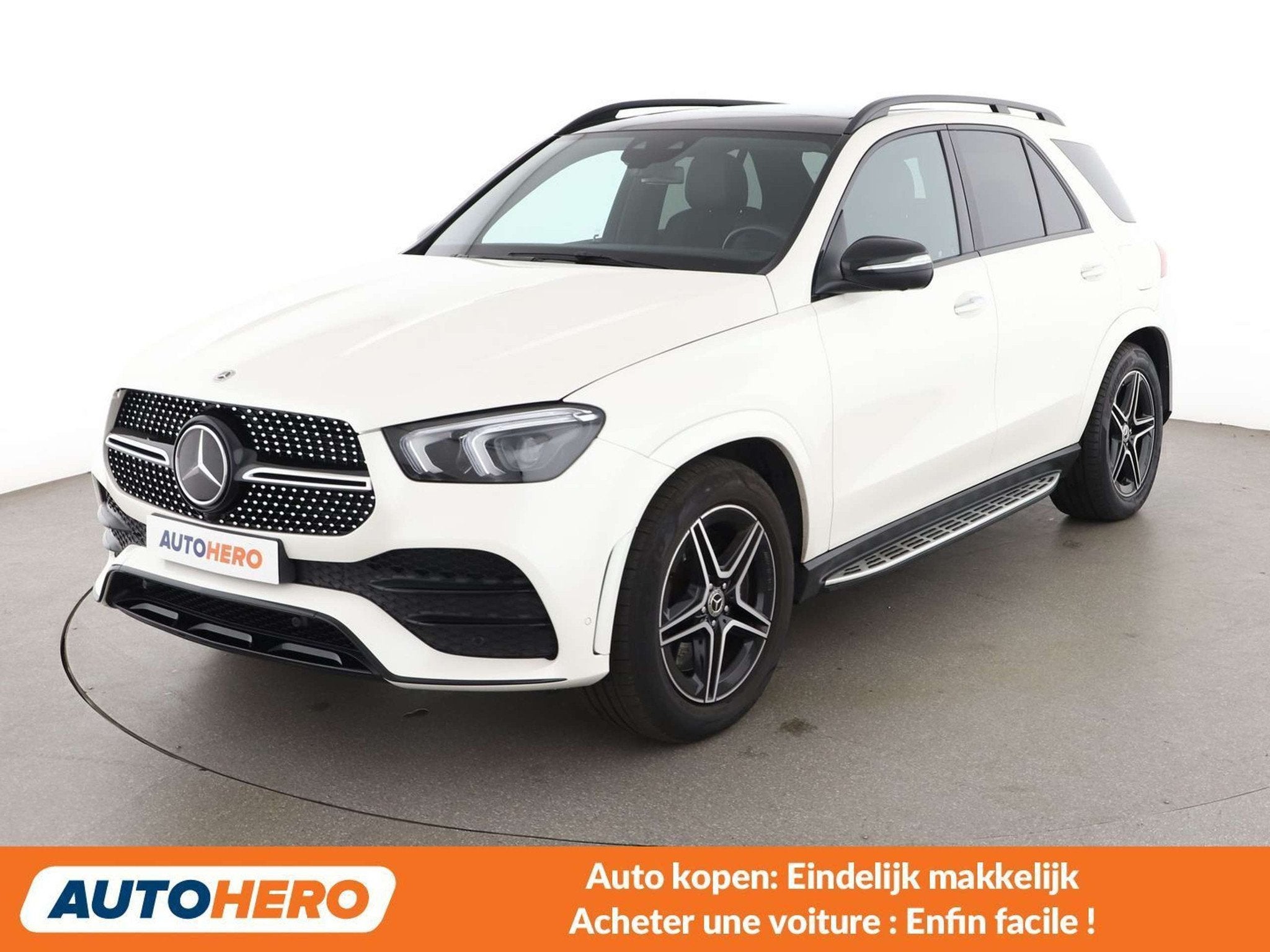 Mercedes-Benz GLE 350 GLE 350 de 4Matic AMG Line (bj 2022), Auto's, Automaat, Gebruikt, GLE, Wit