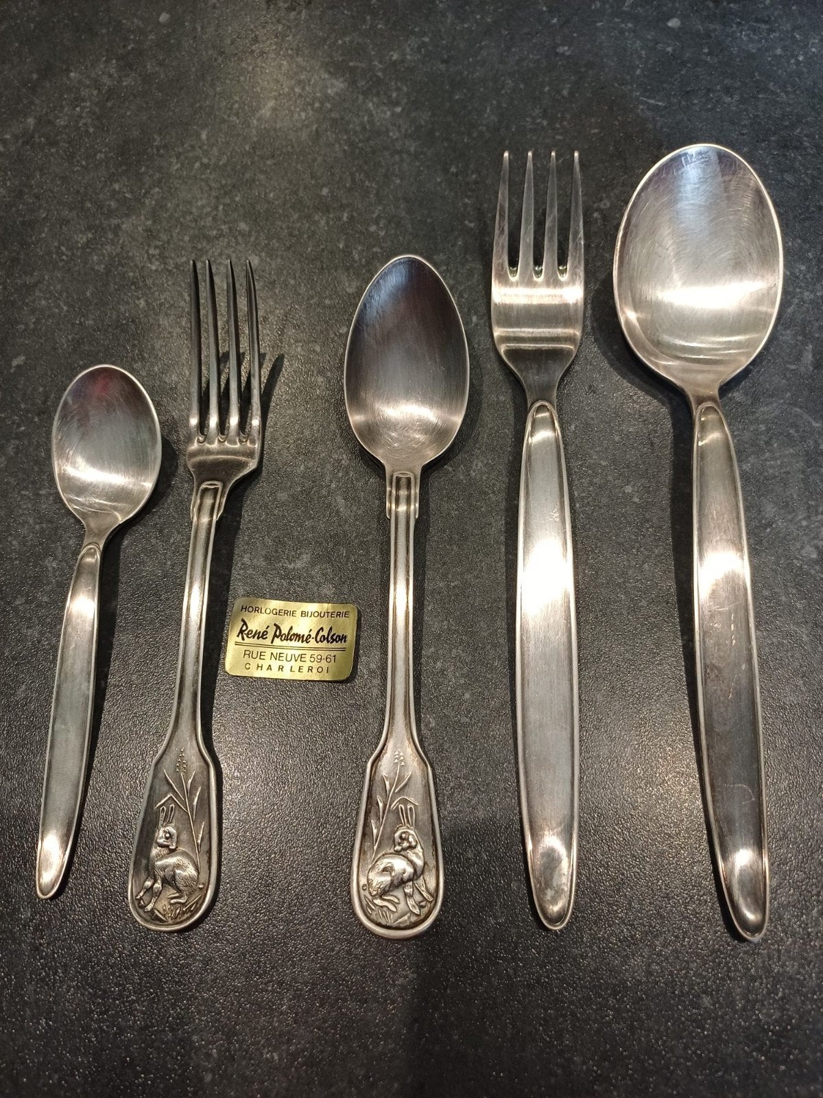 couverts en argent, Maison & Meubles, Cuisine | Couverts, Enlèvement, Argent
