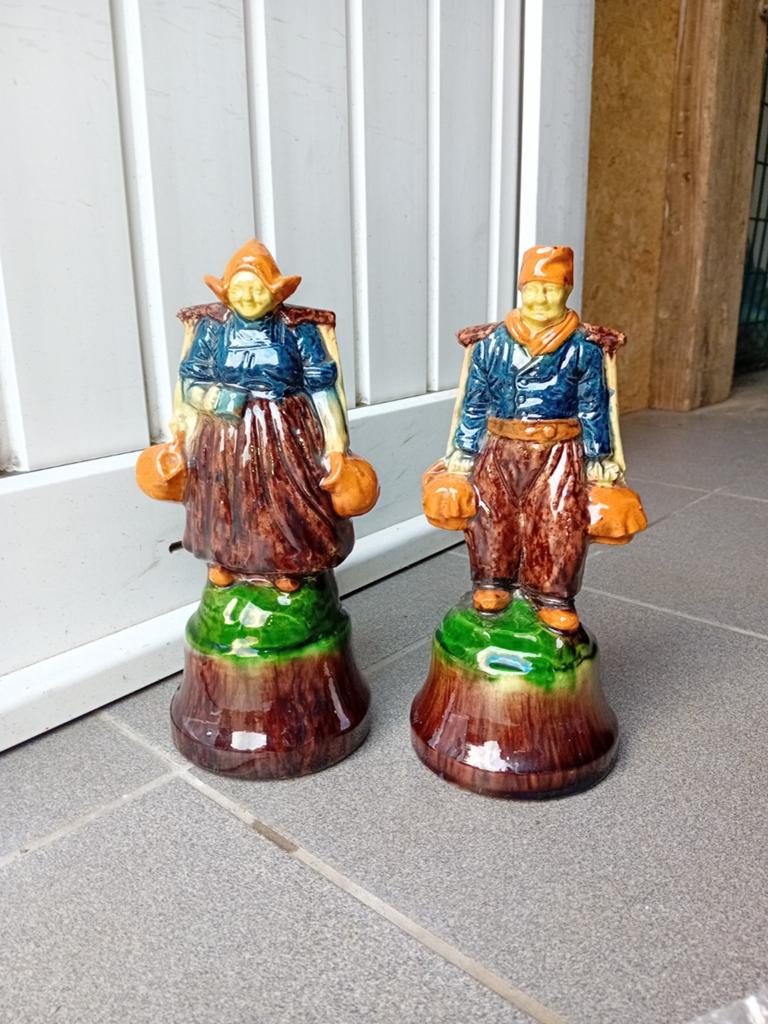 Koppeltje in Vlaams aardewerk, Antiek en Kunst, Ophalen