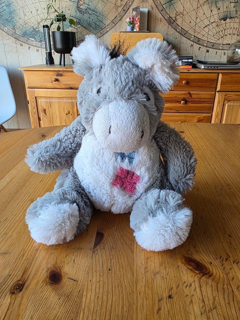 Peluche âne gris, Enlèvement, Comme neuf, Autres types