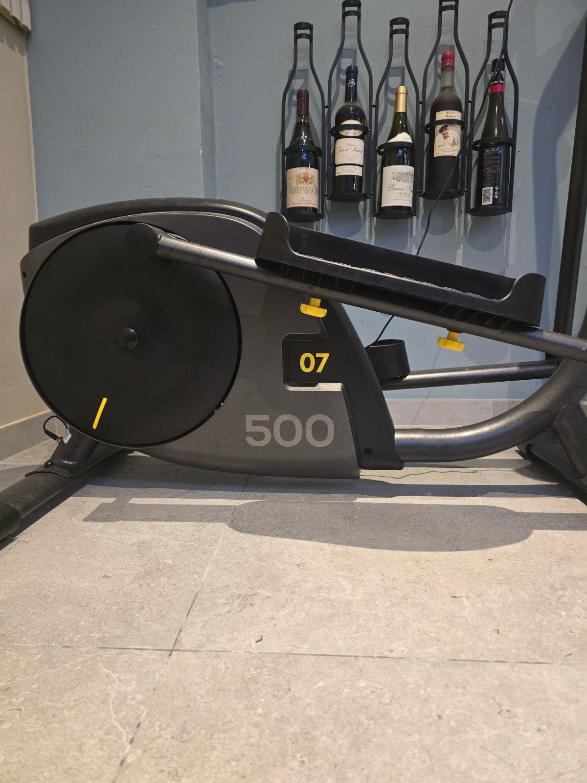 vélo élliptique domyos 500 pratiquement neuf, Enlèvement, Vélo elliptique