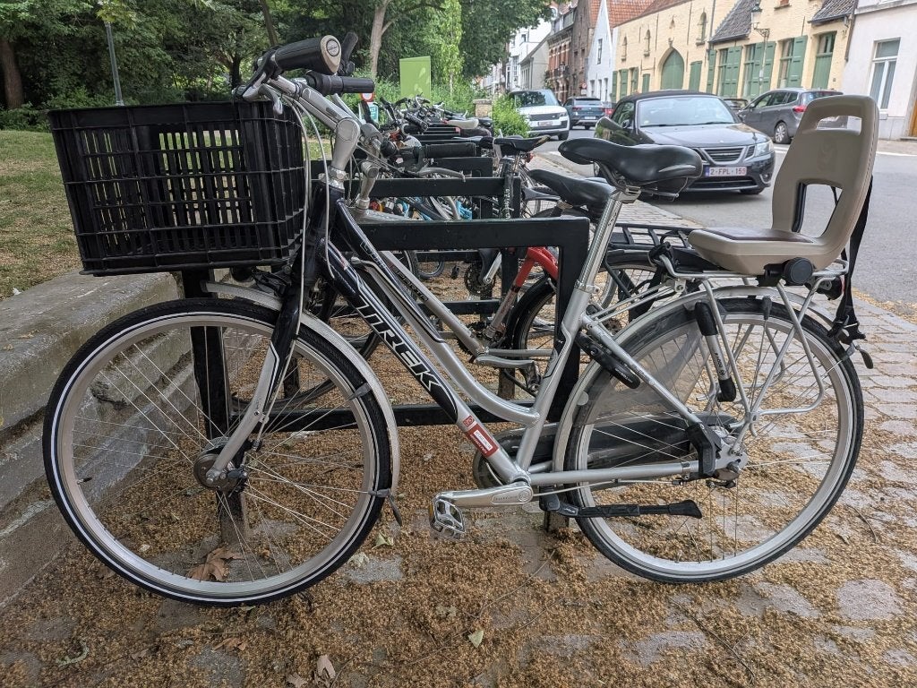 Damesfiets Trek, Fietsen en Brommers, Gebruikt, Versnellingen, 50 tot 53 cm, Trommelrem