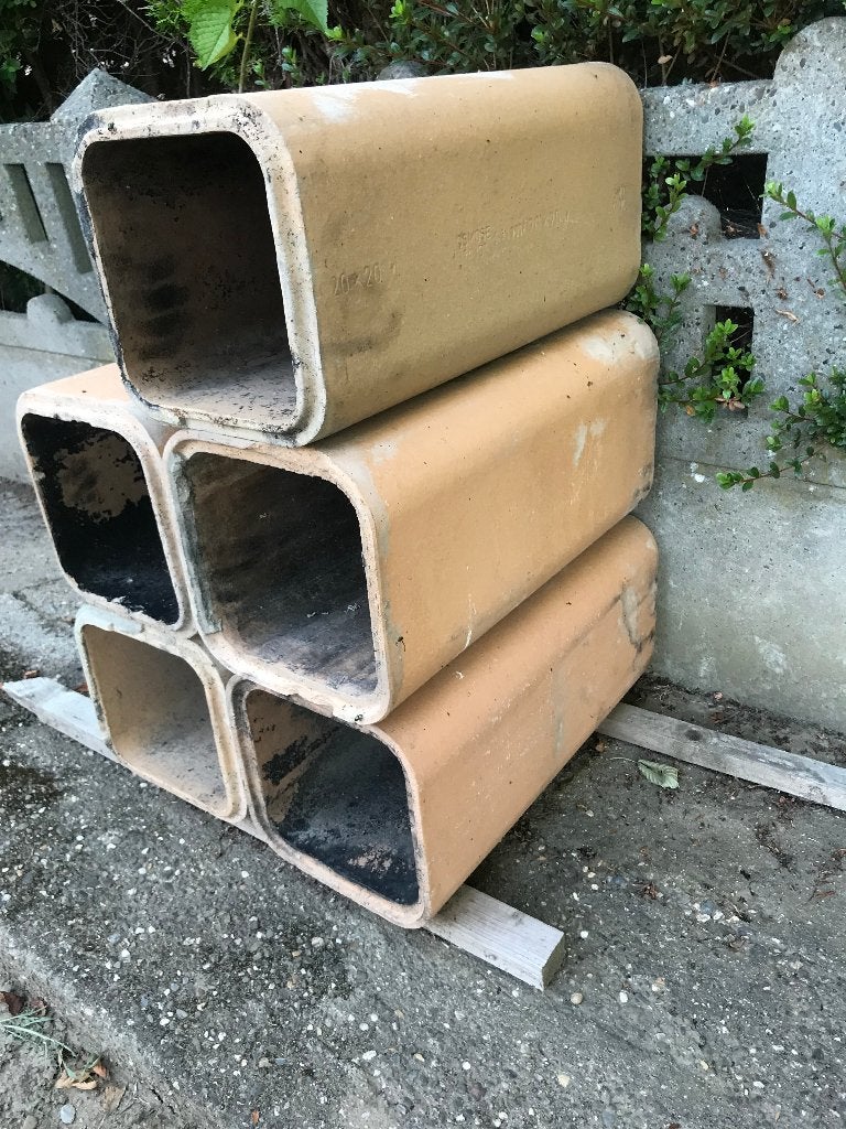 Schouwpotten, Doe-het-zelf en Bouw, Dakpannen en Dakbedekking, Ophalen, Overige typen, Zo goed als nieuw, Overige kleuren