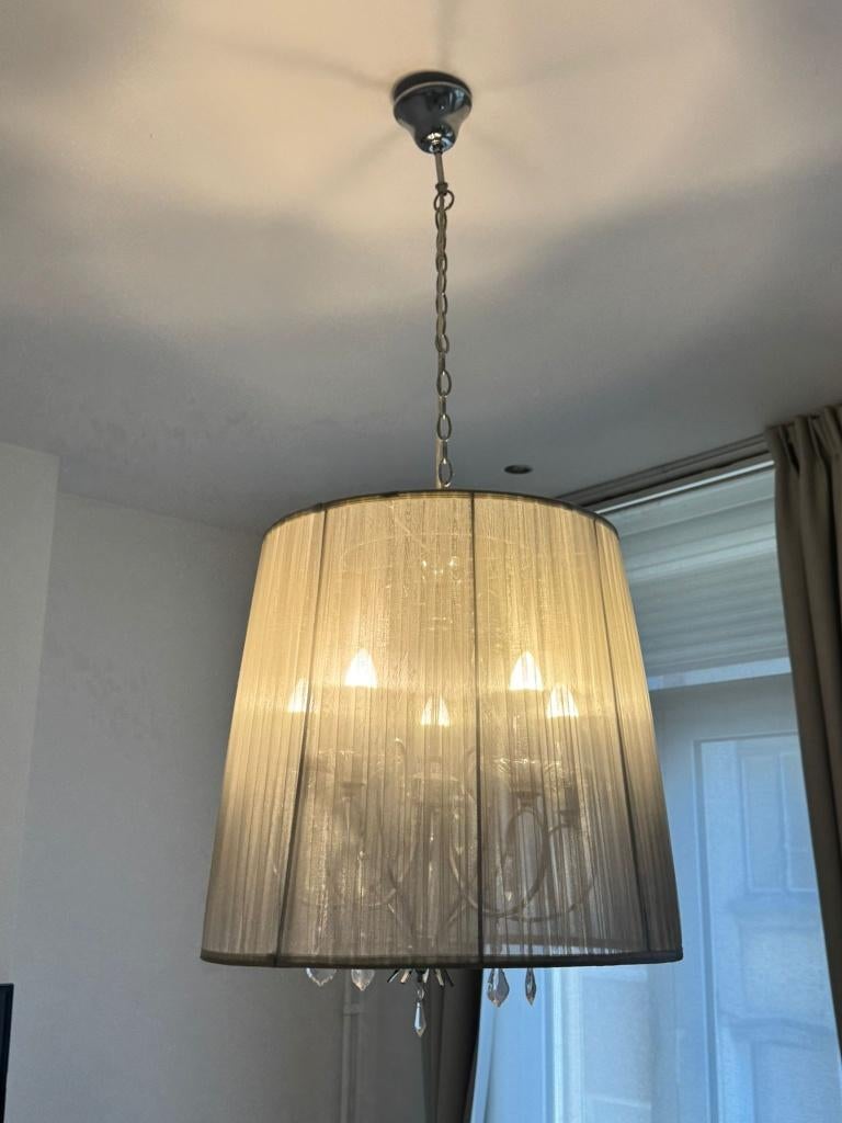 Prachtige kristallen lustres te koop, Antiek en Kunst, Ophalen