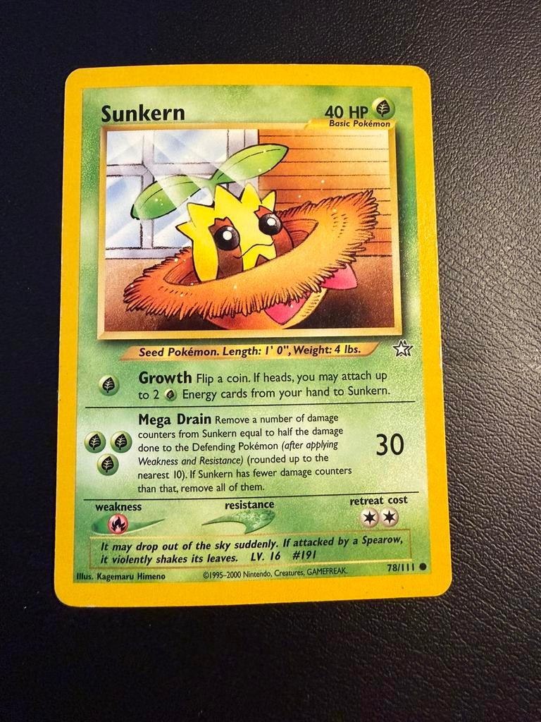 Sunkern 78/111, Ophalen of Verzenden, Gebruikt, Losse kaart