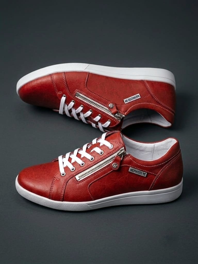 Baskets modèle Diamanta en coloris Strawberry Mephisto., Sneakers et Baskets, Enlèvement, Méphisto, Neuf