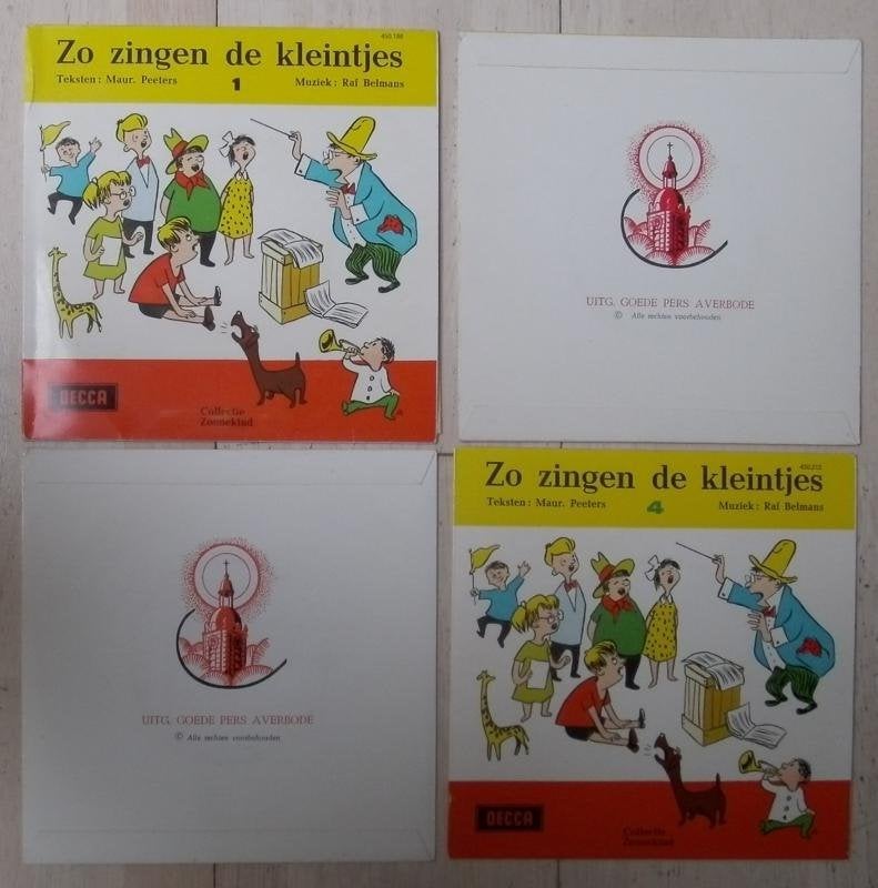 Zo zingen de kleintjes 1-4, Cd's en Dvd's, Ophalen of Verzenden, Muziek