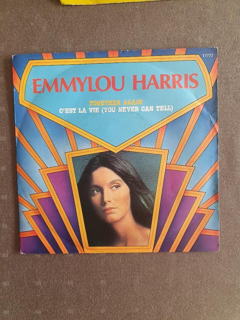 S - Emmylou Harris – Together Again / C'est La Vie - 1981, Cd's en Dvd's, Vinyl Singles, 7 inch, Ophalen of Verzenden, Zo goed als nieuw