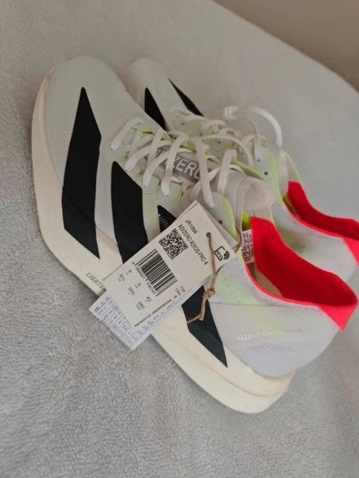 Adidas Adizero Adios Pro 4, ongebruikt 0 km gelopen, Course à pied, Chaussures de course à pied, Enlèvement, Neuf