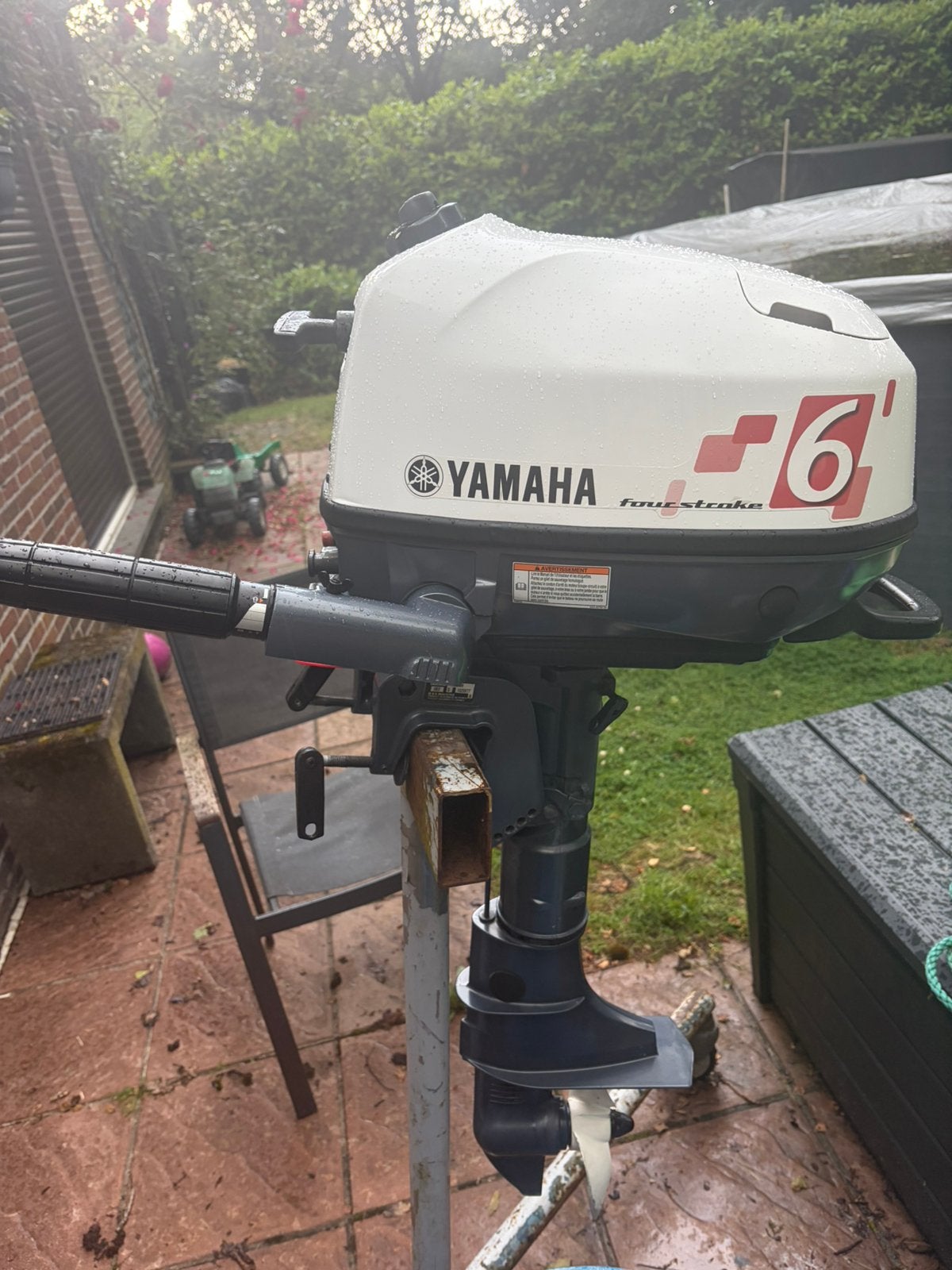 Honda honwave t40 rubberboot 4 meter yamaha 6 pk, Sports nautiques & Bateaux, Canots pneumatiques, Aluminium, 4 m, Yamaha, Comme neuf