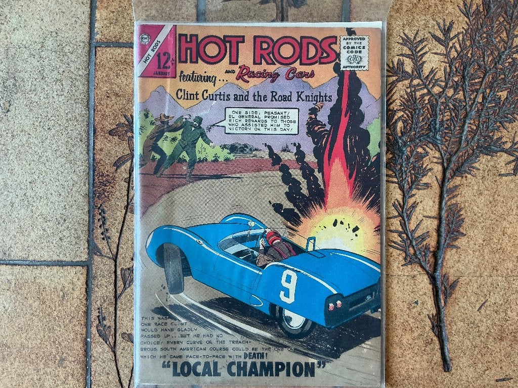Comics Hot Ros & racing cars janvier 1964, Boeken, Amerika, Ophalen of Verzenden, Gelezen, Eén comic