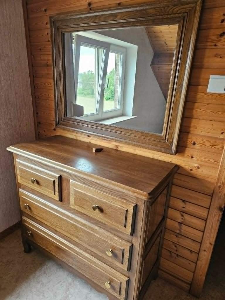 Commode met spiegel, Antiek en Kunst, Ophalen