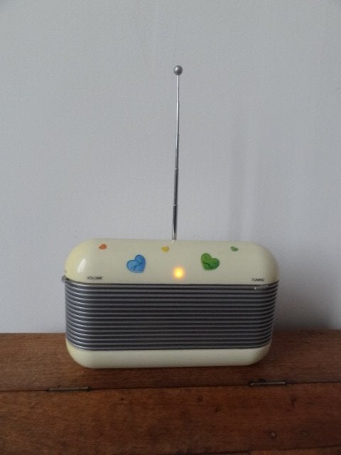 Radio FM AM à transistor, 220V  , ou adaptateur 4,5 V, Envoi, Utilisé, Radio