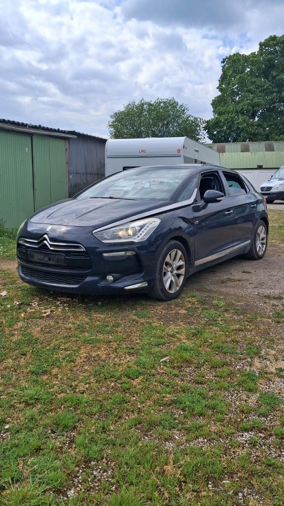 Citroën DS5 2lD hybride automatique 290 000 km 2013, Autos, Cuir, Euro 5, Achat, Entreprise