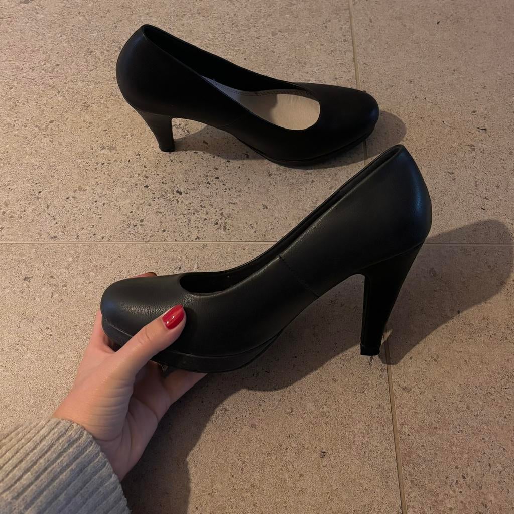 Zwarte pumps Odgi-Trends, Kleding | Dames, Pumps, Verzenden, Zwart, Zo goed als nieuw