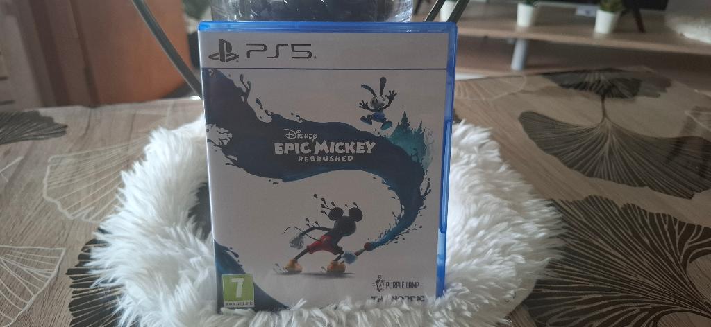 ️⚡️PS5 Epic Mickey Rebrushed PS5 à servi 1 seul fois ️⚡️, Games en Spelcomputers, Games | Sony PlayStation 5, Ophalen, Nieuw, Platform